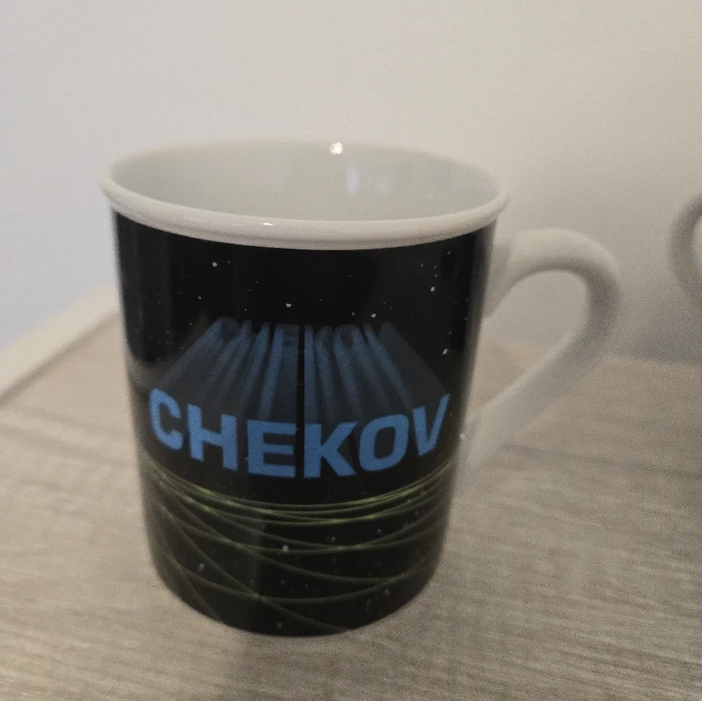 Vintage Star Trek Mug Chekov Art By Susie Morton 1966-1983 Older Version